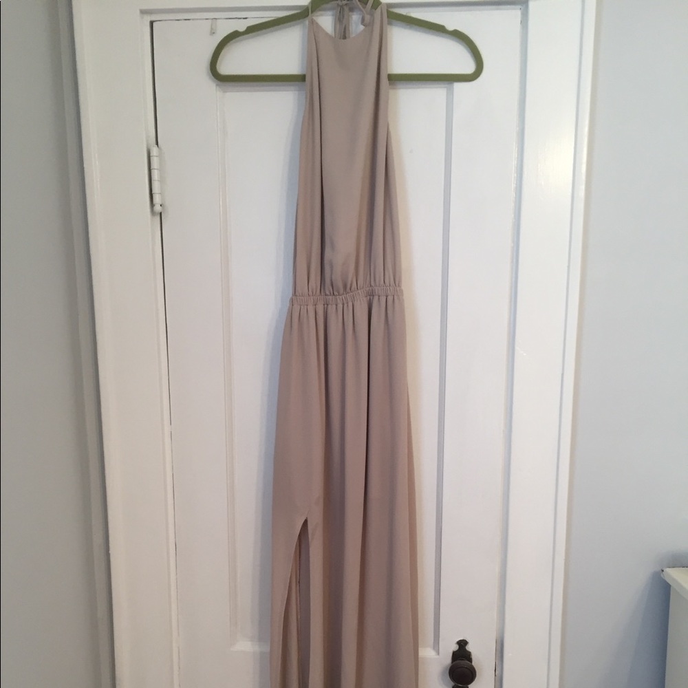 Show Me Your MuMu Heather Halter Bridesmaid Dress